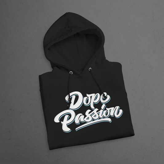 DOPE PASSION | ICONIC BABY BLUE  O.G | BRANDED HOODIE