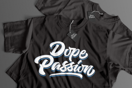 DOPE PASSION | ICONIC BLUE O.G |  T-SHIRT