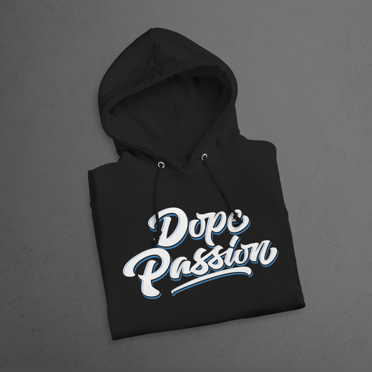 DOPE PASSION | ICONIC BLUE O.G | BRANDED HOODIE