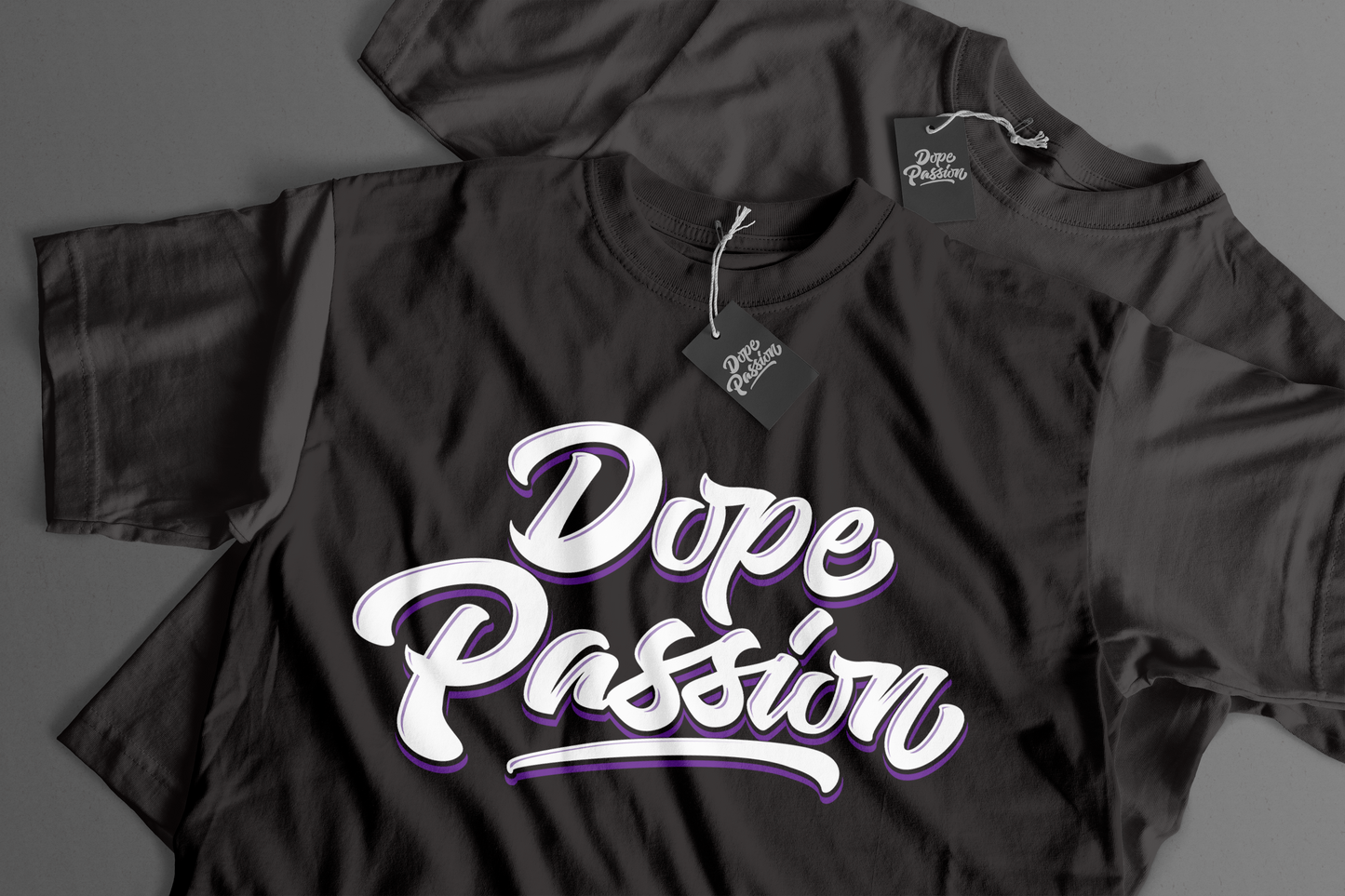 DOPE PASSION | ICONIC BLUE O.G |  T-SHIRT