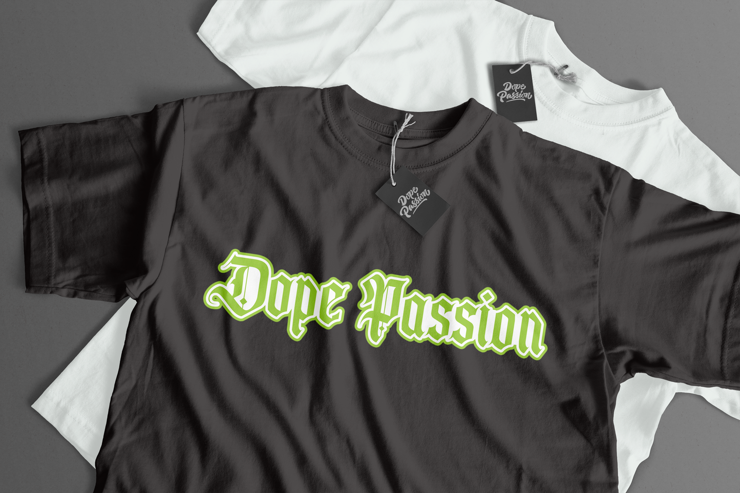 DOPE PASSION | OLD ENGLISH | GREEN | T-SHIRT