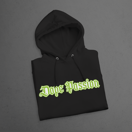 DOPE PASSION | OLD ENGLISH | GREEN | HOODIE