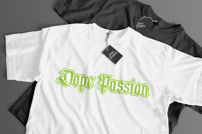 DOPE PASSION | OLD ENGLISH | GREEN | T-SHIRT